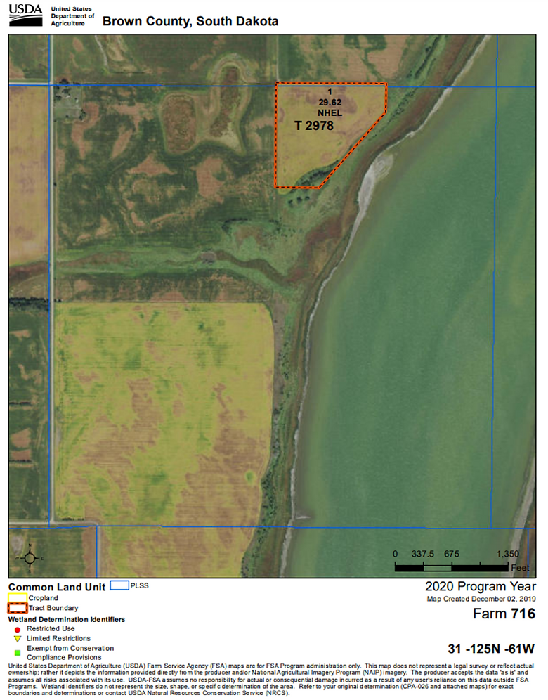 Brown County South Dakota Land Auction hansenauction